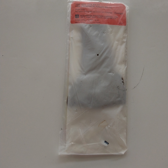 Whisper Knee Highs Panty Hose Stocking 70's Taupe Nylon Vintage Pantyhose - Picture 4 of 4